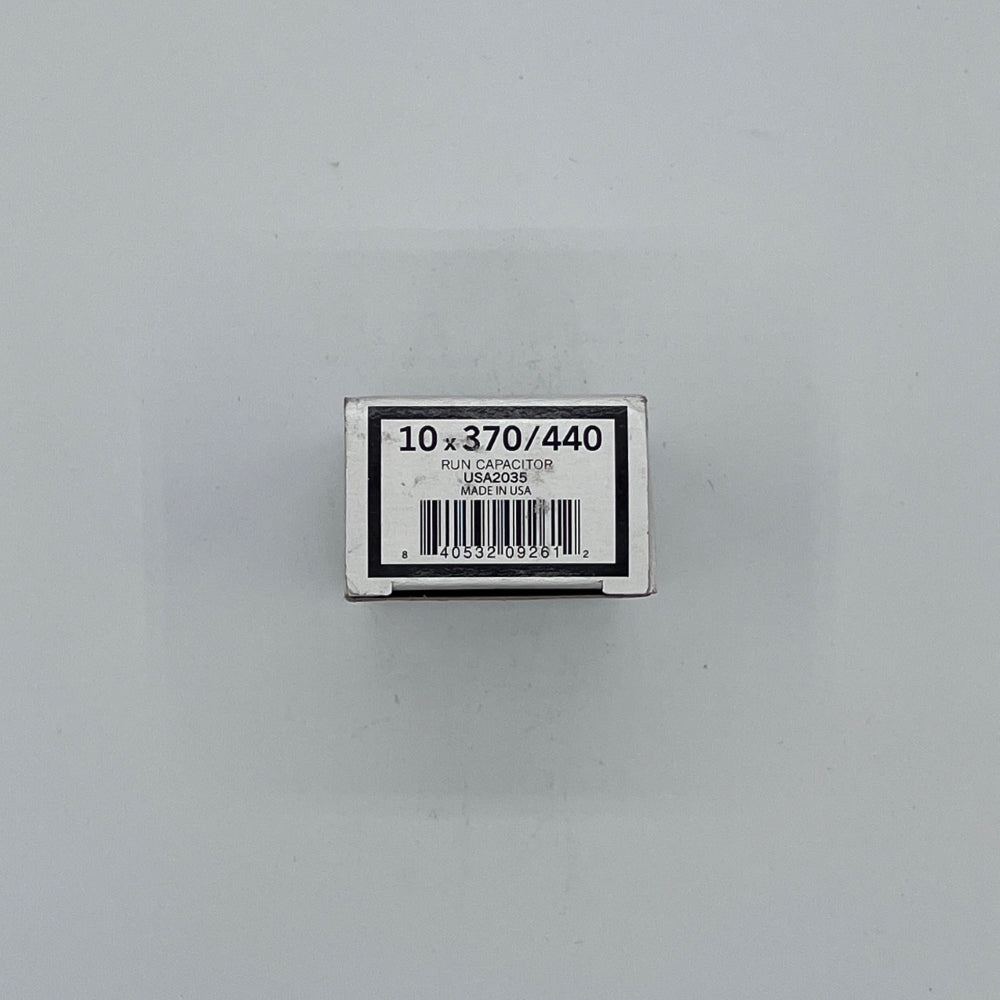 AmRad Oval Run Capacitor 10 MFD 370/440 VAC USA2035