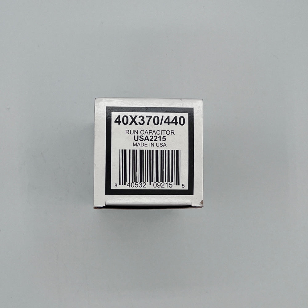 AmRad Round Run Capacitor 40 MFD 370/440 VAC USA2215