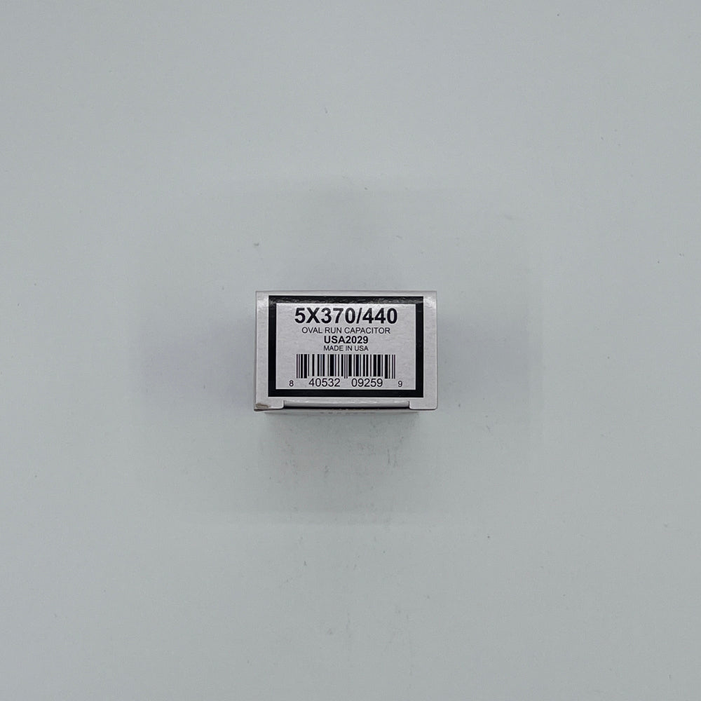 AmRad Oval Run Capacitor 5 MFD 370/440 VAC USA2029
