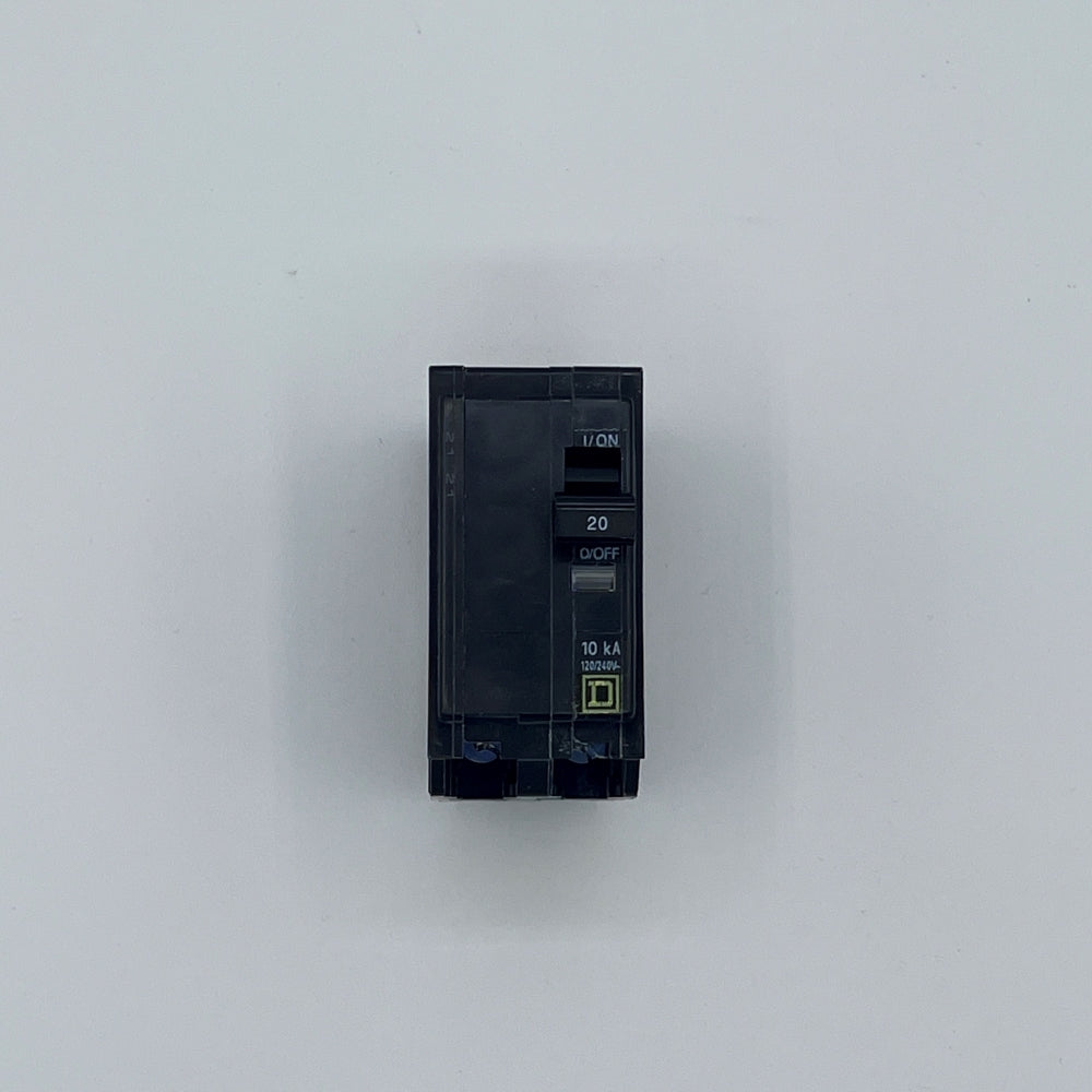 Square D QO220 20 Amp 2-Pole Circuit Breaker - Brand New Replacement