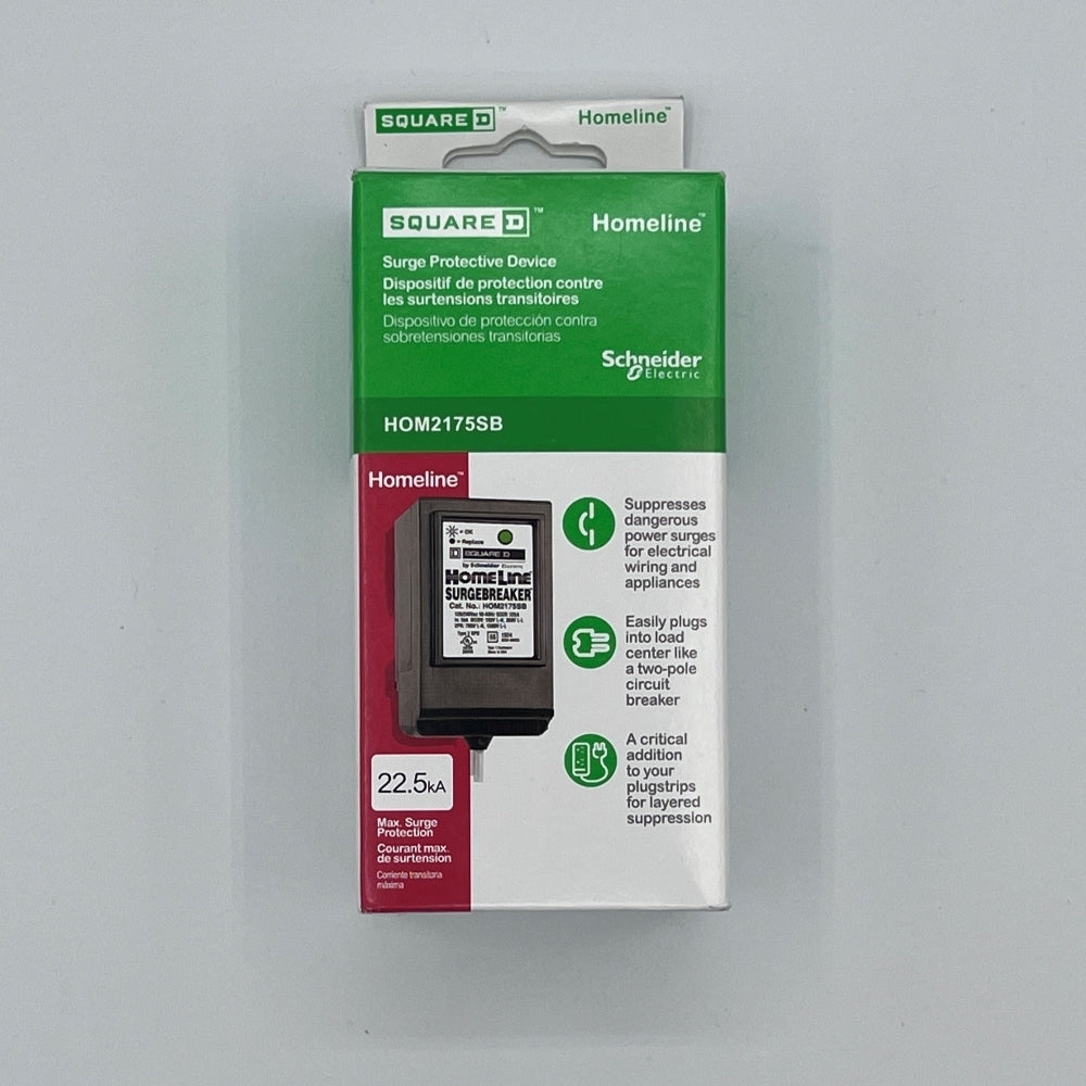Square D HOM2175SB HomLine SurgeBreaker Surge Protective Plug In
